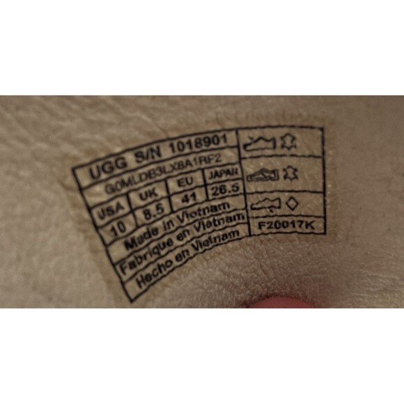 UGG Sandal Womens 10 White Kari Open Toe Criss Cross Slip On Casual Comfort - Picture 6 of 7